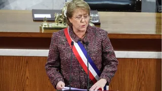 Los anuncios en Deportes de Michelle Bachelet