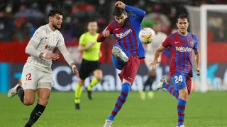 Barcelona sumó un trabajado empate contra el sublíder Sevilla en España