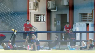 Levante también trabaja a la espera del reinicio de la Liga de España