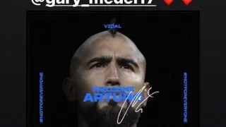 Futbolistas nacionales felicitaron a Arturo Vidal tras ser anunciado como refuerzo de Inter