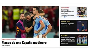 Lapidarios: Prensa española calificó de “fiasco” la caída ante Marruecos en Qatar 2022