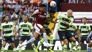 Manchester City repartió puntos con Aston Villa y quedó como escolta de Arsenal en la Premier