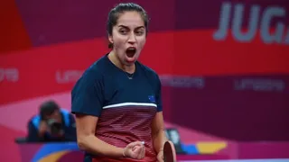 Paulina Vega y trabajado triunfo en tenis de mesa: Nadie dijo era fácil, pero voy por una medalla