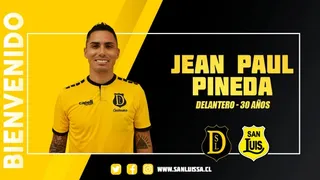 San Luis sumó al delantero Jean Paul Pineda tras su “fichaje de un día” en Deportivo Pasto