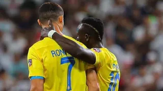 Sadio Mané se mostró contento tras su debut en Al Nassr y felicitó a Cristiano Ronaldo