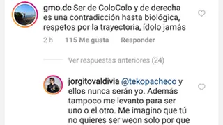 Jorge Valdivia respondió con dureza a las críticas por pedir una “Venezuela libre”