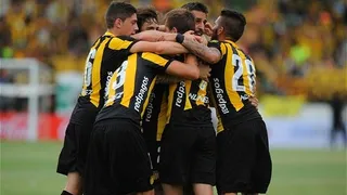 Tomás Costa anotó su primer gol en Peñarol en la victoria sobre Cerro