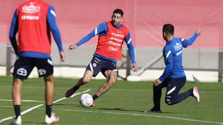 Así fue el último entrenamiento de la selección chilena antes de su viaje a Brasil