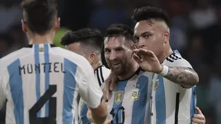 El festín de Argentina ante Curazao en el cierre de sus festejos por el título del Mundial