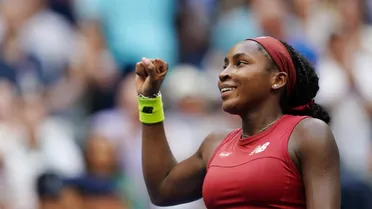 Coco Gauff doblegó a Caroline Wozniacki y avanzó a cuartos de final en el US Open