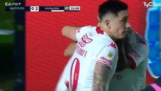 Rodrigo Echeverría debutó en triunfo de Huracán sobre Instituto en la Copa Argentina