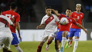 Los sub 23 de la Roja firmaron el primer triunfo de la era Berizzo a costa de Perú