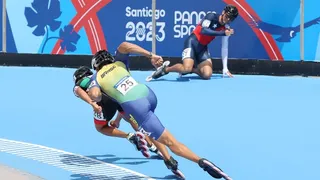 Patinador que derribó a Emanuelle Silva cerró su cuenta de Instagram ante acoso de chilenos