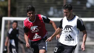 La intensa práctica de Colo Colo en su pretemporada en Argentina