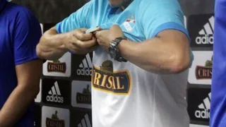 Mario Salas fue presentado como nuevo técnico de Sporting Cristal