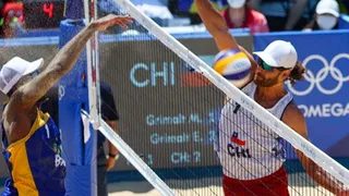 Los primos Grimalt se estrenaron en Tokio 2020 con una apretada derrota ante Brasil