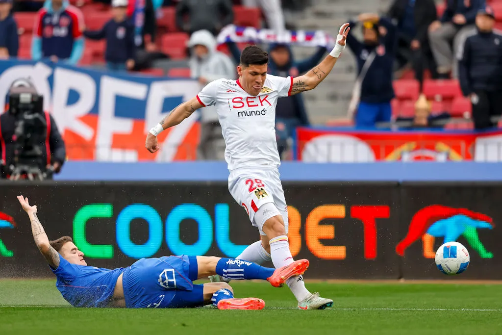 Bianneider Tamayo, Unión Española, U de Chile/ © Pepe Alvujar-Photosport