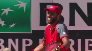 El insólito “no golpe” de tenista colombiano en el Masters de Roma