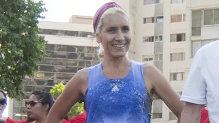 Erika Olivera: No vengo a competir, me gusta que la gente sea feliz haciendo deporte