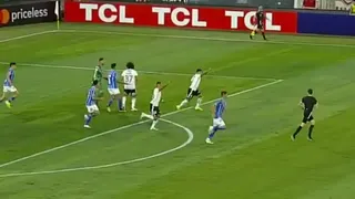 ¿Fue mano? El penal que reclamó Colo Colo ante Godoy Cruz en la Libertadores