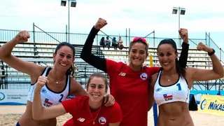 Chile clasificó a la tercera ronda de la Copa Continental de vóleibol femenino