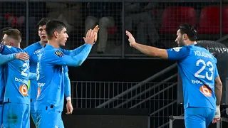 Alexis Sánchez fue titular en la victoria de Marsella en su visita a Rennes