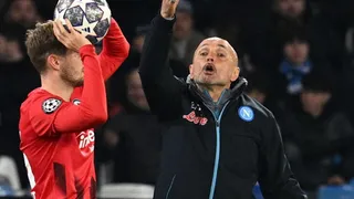 Luciano Spalletti, DT de Napoli: Solo los incompetentes hablan de un buen sorteo