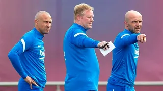 Ronald Koeman leyó un comunicado en el que pide “tiempo y respaldo incondicional”