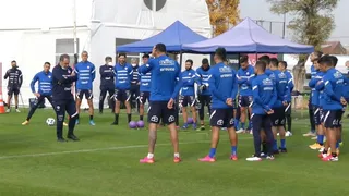 La selección chilena tuvo nueva jornada de trabajos de cara al duelo con Argentina