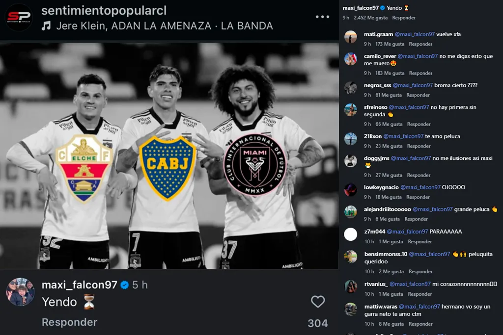 Comentarios al mensaje de Falcón / @sentimientopopularcl