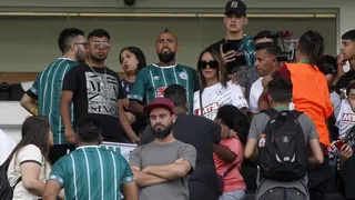 La felicidad de Arturo Vidal luego que Rodelindo Román conquistara la Tercera B