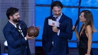 Gabriel Boric sacó sorpresa cruzada en la Teletón y generó revuelo entre los hinchas