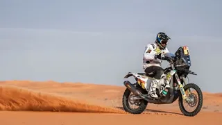 Pablo Quintanilla culminó octavo en el prólogo del Dakar