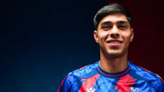 Darío Osorio debutó en la Premier League en la remontada del Crystal Palace