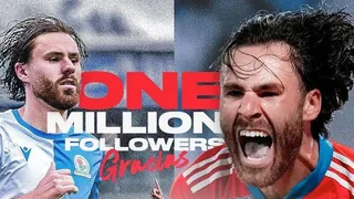 Ben Brereton superó el millón de seguidores en Instagram: “Muchas gracias por su increíble apoyo”