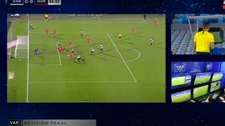 Guillermo Soto cometió un penal en caída de Huracán ante Danubio en la Sudamericana