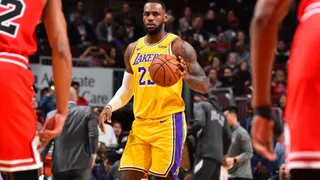 LeBron James comandó la sexta victoria seguida de los Lakers