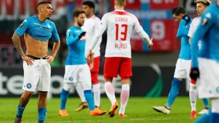 Napoli tumbó a Leipzig como visita, pero se despidió de la Europa League