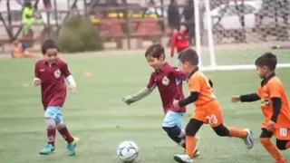 ¿Heredó el talento? Hijo de Matías Fernández se lució en partido de la categoría 2016 de La Serena
