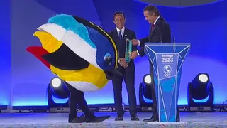 ¡Medalla de oro para Fiu! La mascota recibió la última presea de Santiago 2023