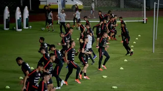 Reinaldo Rueda comandó una nueva práctica de Chile con miras el duelo ante Ecuador