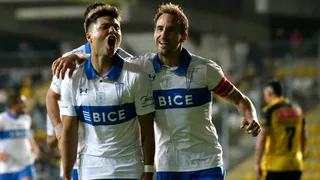 Raimundo Rebolledo marcó su primer gol como profesional y dio la victoria a la UC ante Coquimbo