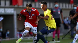 La selección chilena sub 20 dio todo, pero perdió ante Colombia en el cierre del “Raúl Coloma Rivas”