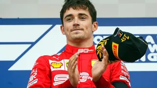 Charles Leclerc dedicó su triunfo en Bélgica al fallecido Anthoine Hubert
