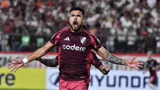 Paulo Díaz marcó el primer gol de River Plate en la Copa Libertadores 2025