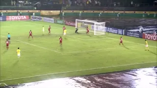 Futbolista camboyano marcó un golazo de cabeza, pero en el arco equivocado