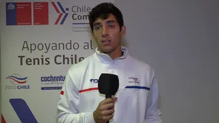 Cristian Garin: Vinimos con mucha ilusión a Eslovaquia y nos vamos dolidos por el resultado