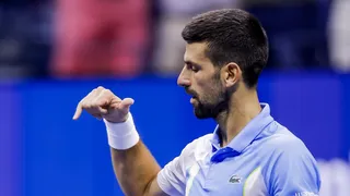 Un provocador Djokovic imitó celebración de Ben Shelton tras pasar a la final del US Open
