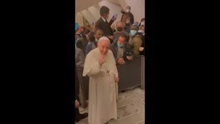 La alegría del Papa Francisco por el ascenso de Barracas Central a Primera División en Argentina