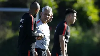 La formación que trabajó Reinaldo Rueda en la penúltima práctica de la Roja